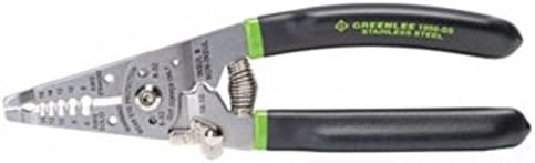 31cM0qDAyzL._AC_.jpg Greenlee Textron 1956-SS 6-14 AWG Stainless Steel Pro Wire Stripper/Cutter/Crimper - Image 1