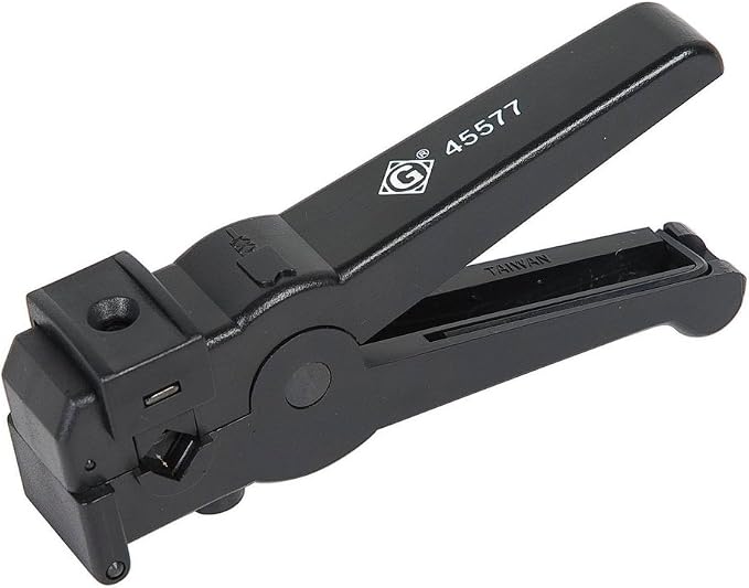 51DsnRu4BaL._AC_SX679_.jpg Greenlee 45577 KWIK STRIPPER Coax Stripper, 3 Level - Image 1