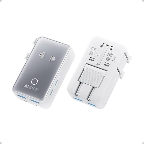 610m4VbnhJL._AC_SX466_.jpg Anker Nano Travel Adapter, 2 USB C Universal Charger, 20W, 1× 2-Pin AC | European Power Plug, Smart Temperature Control, Works in 200+ Countries, Not a Voltage Converter, Travel Essentials(1-Pack) - Image 1