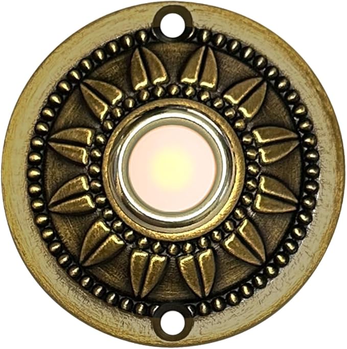 614HvTbRsHL._AC_SX679_.jpg Wired Iron Classic LED Lighted Doorbell Push Button Switch 2.3 - Image 1