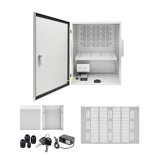 61E-jDgo86L._SX522_.jpg NEMA Outdoor Electrical Box Enclosure, 19.6 - Image 1