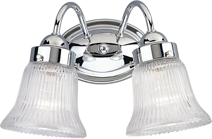 61isZqiqRUL._AC_SX679_.jpg Progress Lighting P3288-15 2 Light Bath Fixture, Polished Chrome - Image 1